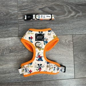 Disney 3 PSC Set Pet Harness Leash & Collar The Entire Gang by Sassy Woof